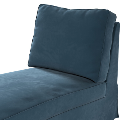 Huzat Ikea Ektorp karfa nélküli fekvőfotelhez (egyenes háttámla) szezlong Ektorp wolnostojący a kollekcióból Velvet  Lakástextil, Dekoranyag: 704-16