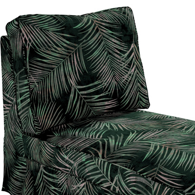 Ektorp betræk chaiselong uden armlæn med ret ryg 63 X 166 X 73 CM fra kollektionen Velvet, Stof: 704-21