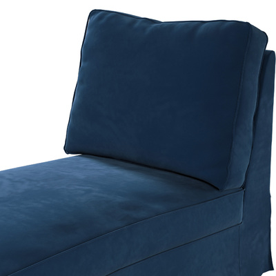 Ektorp betræk chaiselong uden armlæn med ret ryg 63 X 166 X 73 CM fra kollektionen Velvet, Stof: 704-29