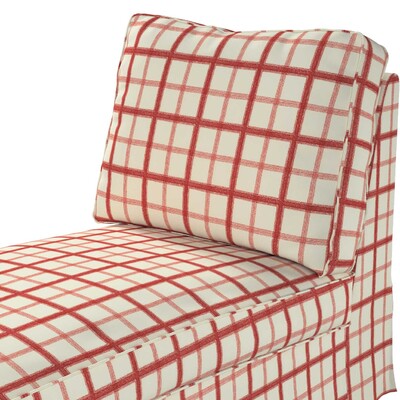 Ektorp chaise longue cover (with a straight backrest) 63 x 166 x 73 cm in collection Avinon, fabric: 131-15