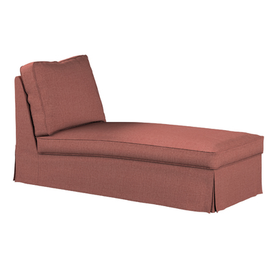 Ektorp chaise longue cover (with a straight backrest)