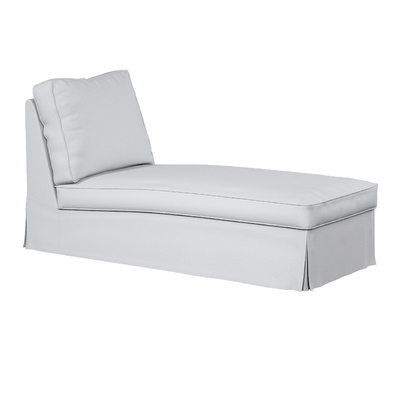 Ektorp betræk chaiselong uden armlæn med ret ryg 63 X 166 X 73 CM fra kollektionen Teddy, Stof: 702-80