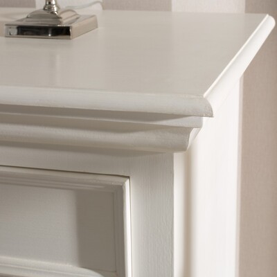 Komoda Brighton 3 szuflady + 3 drzwi white 181 x 56 x 96 cm