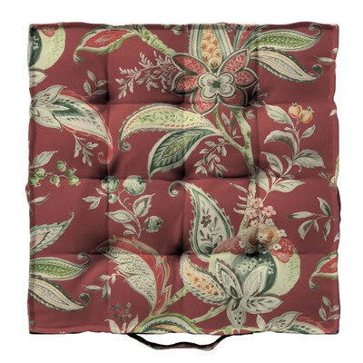 Sitzkissen Jacob mit Handgriff 50 x 50 x 10 cm von der Kollektion Gardenia, Stoff: 142-12