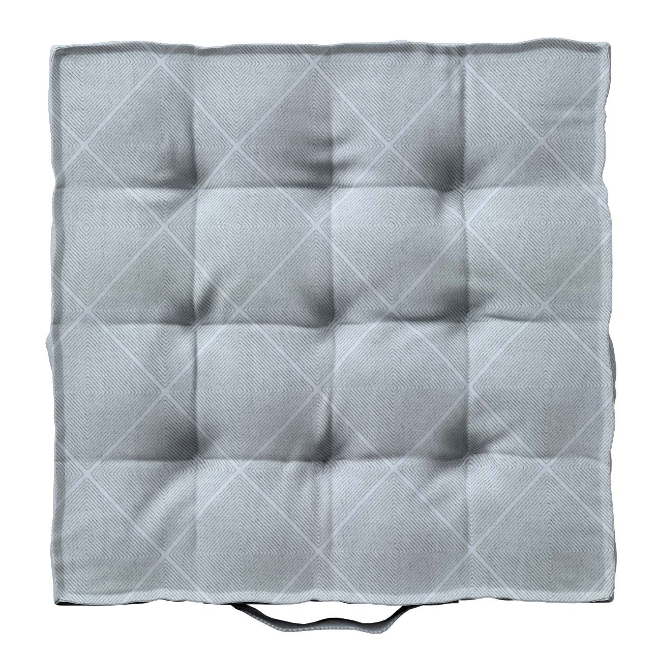 Sitzkissen Jacob mit Handgriff, grau-silbern, 50 x 50 x 10 cm, Sunny (142-5 günstig online kaufen