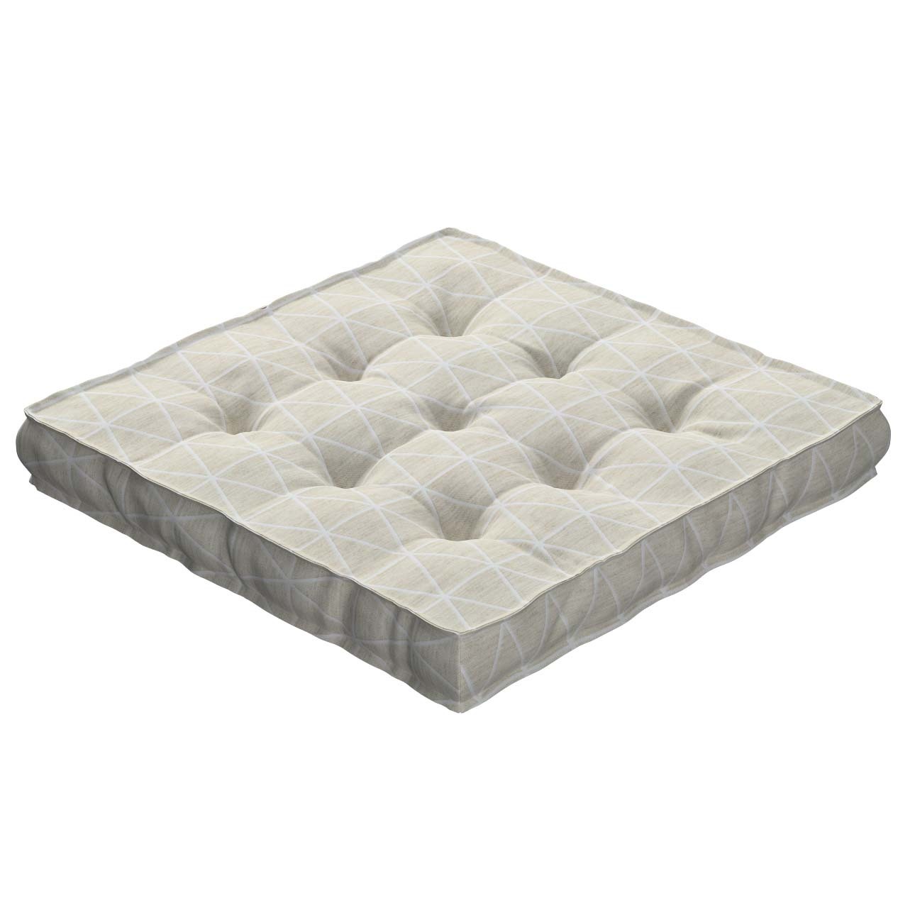 Sitzkissen Jacob mit Handgriff, beige, 50 x 50 x 10 cm, Sunny (143-49) günstig online kaufen
