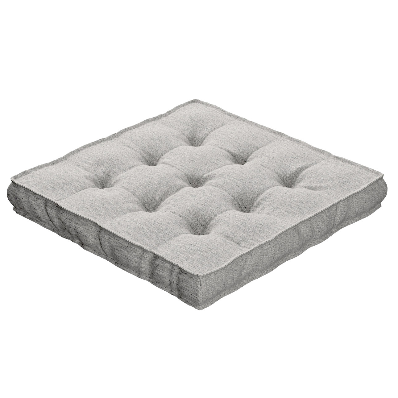 Sitzkissen Jacob mit Handgriff, grau-beige, 50 x 50 x 10 cm, Madrid (162-03 günstig online kaufen
