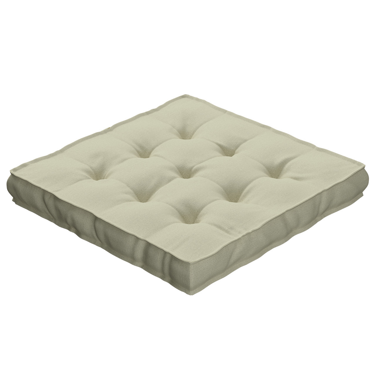 Sitzkissen Jacob mit Handgriff, taupe, 40 x 40 x 6 cm, Loneta (133-05) günstig online kaufen