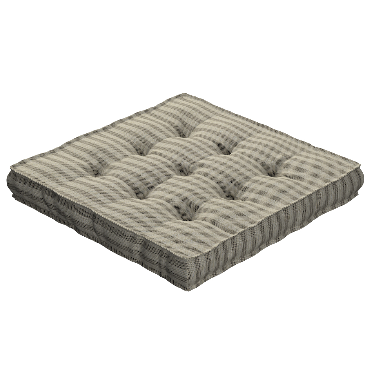 Sitzkissen Jacob mit Handgriff, beige-braun, 50 x 50 x 10 cm, Outdoor Oasis günstig online kaufen