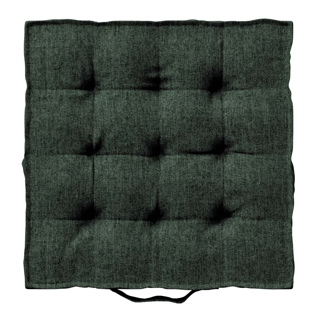 Sitzkissen Jacob mit Handgriff, dunkelgrün, 40 x 40 x 6 cm, City (704-81) günstig online kaufen