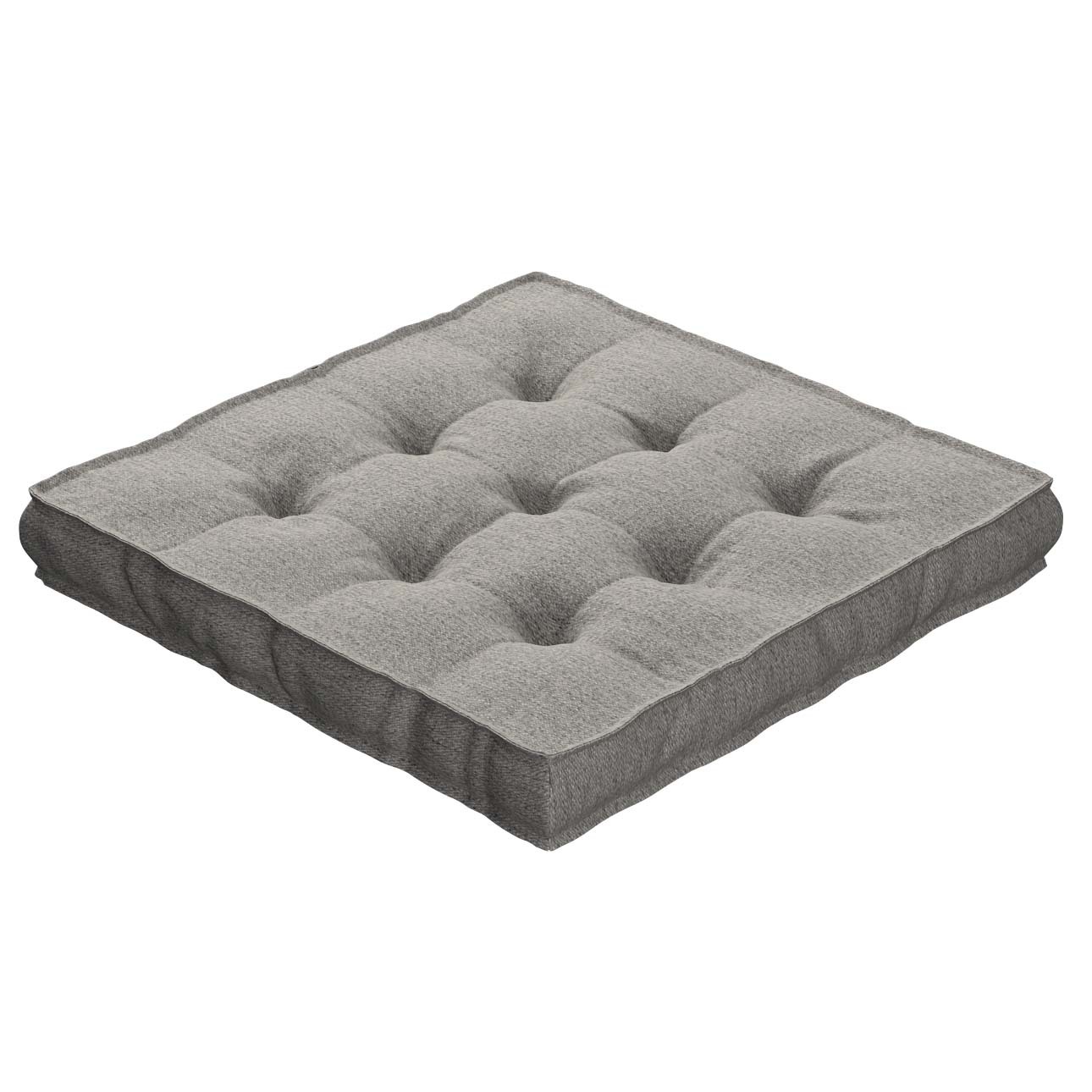 Sitzkissen Jacob mit Handgriff, grau, 40 x 40 x 6 cm, Madrid (161-57) günstig online kaufen