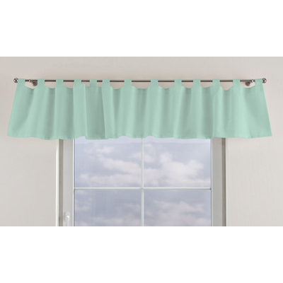 Tab top pelmet
