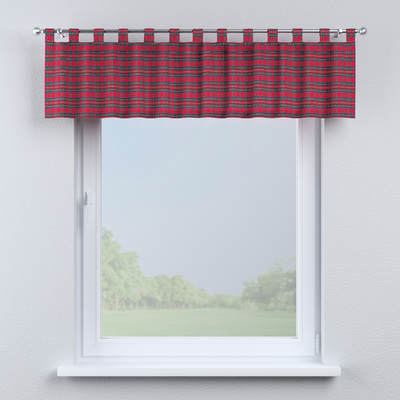 Lambrekin na szelkach 390 x 40 cm w kolekcji Quadro, tkanina: 126-29