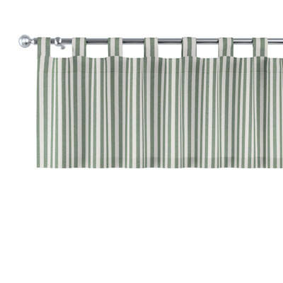 Kurzgardine mit Schlaufen 130 x 40 cm von der Kollektion Quadro, Stoff: 144-35