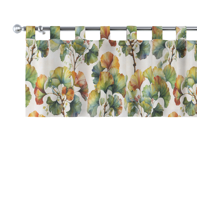 Tab top pelmet