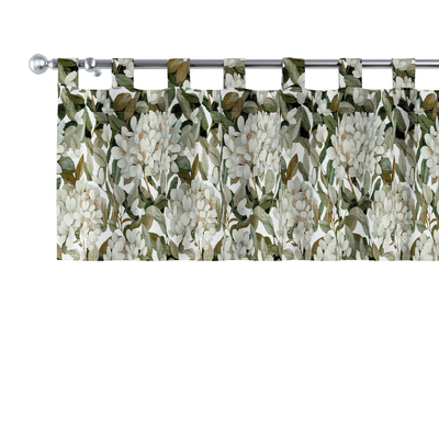 Gardinkappa med hällor 130 x 40 cm i kollektionen Botanic Viscose, Tyg: 145-20