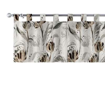 Gardinkappa med hällor 130 x 40 cm i kollektionen Botanic Viscose, Tyg: 145-22
