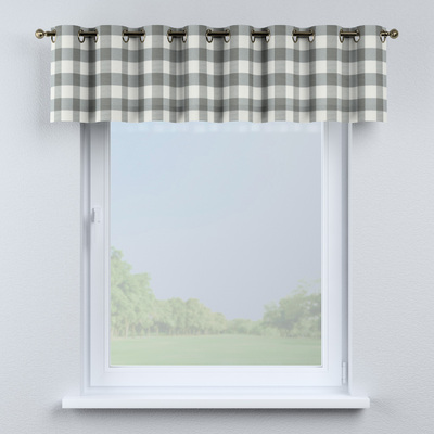 Lambrekin na kółkach 130 x 40 cm w kolekcji Quadro, tkanina: 136-13