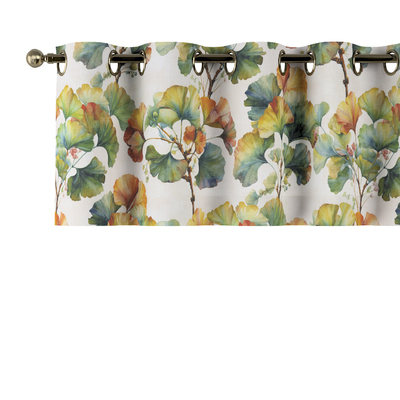 Gardinkappa med öljetter 130 x 40 cm i kollektionen Botanic Viscose, Tyg: 145-18