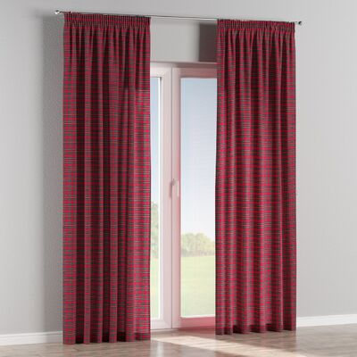 Pencil pleat curtain