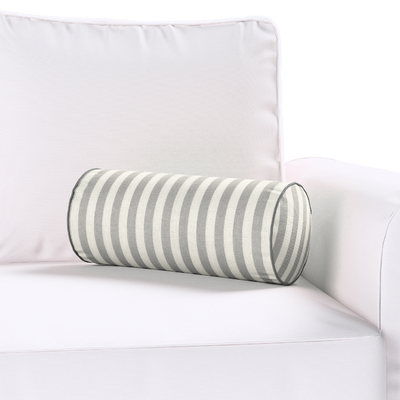 Coussin-rouleau simple Ø16 x 40 cm dans la collection Quadro, Tissu: 136-12