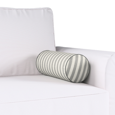 Coussin-rouleau simple Ø16 x 40 cm dans la collection Quadro, Tissu: 136-12