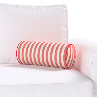 Bolster cushion Ø 16 x 40 cm (6 x 16 inch) in collection Quadro, fabric: 136-17