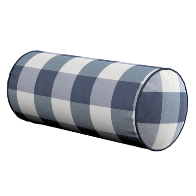 Coussin-rouleau simple Ø16 x 40 cm dans la collection Quadro, Tissu: 136-03