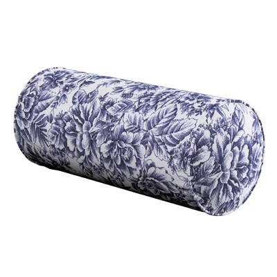 Bolster cushion blue white 144 04 O 16 x 40 cm 6 x 16 inch Dekoria