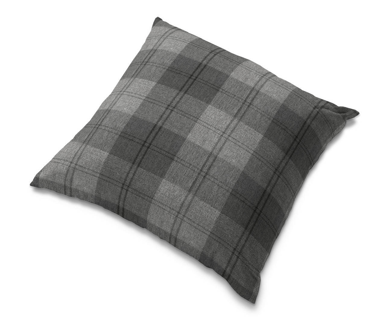 Kissenhülle Tomelilla, grau-anthrazit, 55 x 55 cm, Edinburgh (115-75) günstig online kaufen