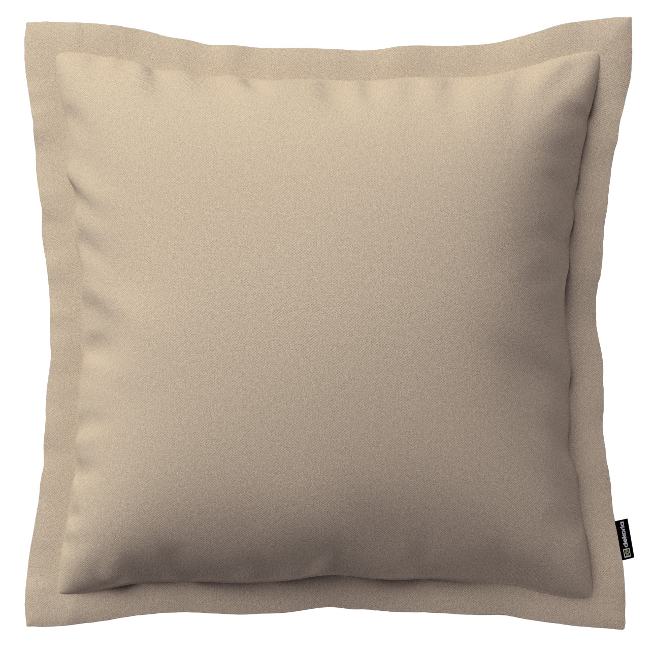 Kissenhülle Mona mit Stehsaum, beige, 45 x 45 cm, Living Loop (162-43)