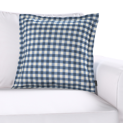 Pudebetræk<br/>Mona med ståsøm 45 x 45 cm fra kollektionen Quadro, Stof: 136-01