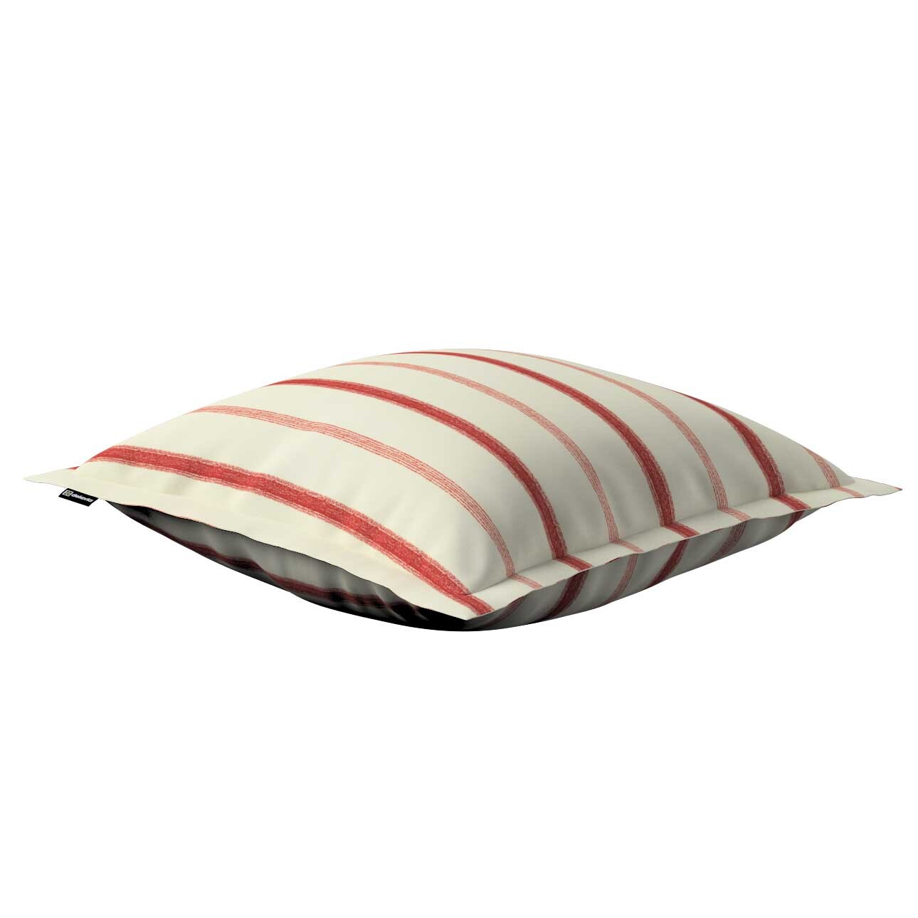 Kissenhülle Mona mit Stehsaum, creme- rot gestreift, 45 x 45 cm, Avinon (12 günstig online kaufen