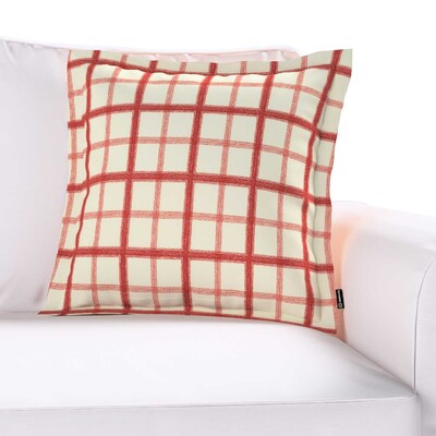 Pudebetræk<br/>Mona med ståsøm 45 x 45 cm fra kollektionen Avinon, Stof: 131-15