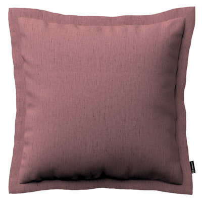 Mona cushion cover with border dusty rose 159 12 45 x 45 cm 18 x 18 inch Dekoria