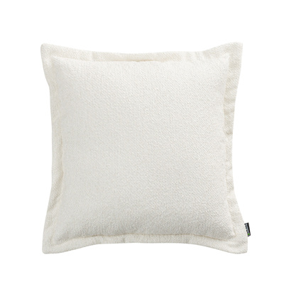 Pudebetræk<br/>Mona med ståsøm 45 x 45 cm fra kollektionen Boucle Mist, Stof: 145-42
