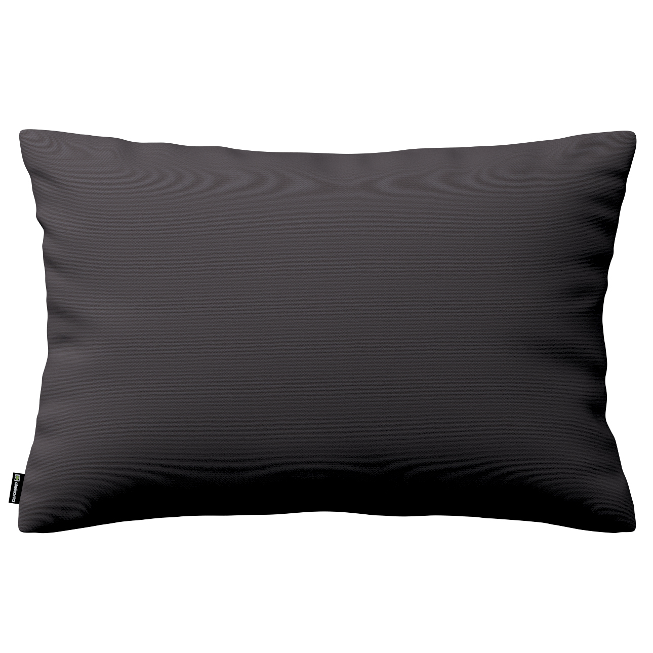 Kissenhülle Mia rechteckig, schwarz, 60 x 40 cm, Cotton Panama (702-50)