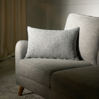 Pudebetræk<br/>Kinga aflang 60 x 40 cm fra kollektionen Boucle Mist, Stof: 145-46