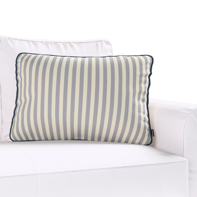 Pudebetræk<br/>Gabi med kant 60x40cm 60 x 40 cm fra kollektionen Quadro, Stof: 136-02