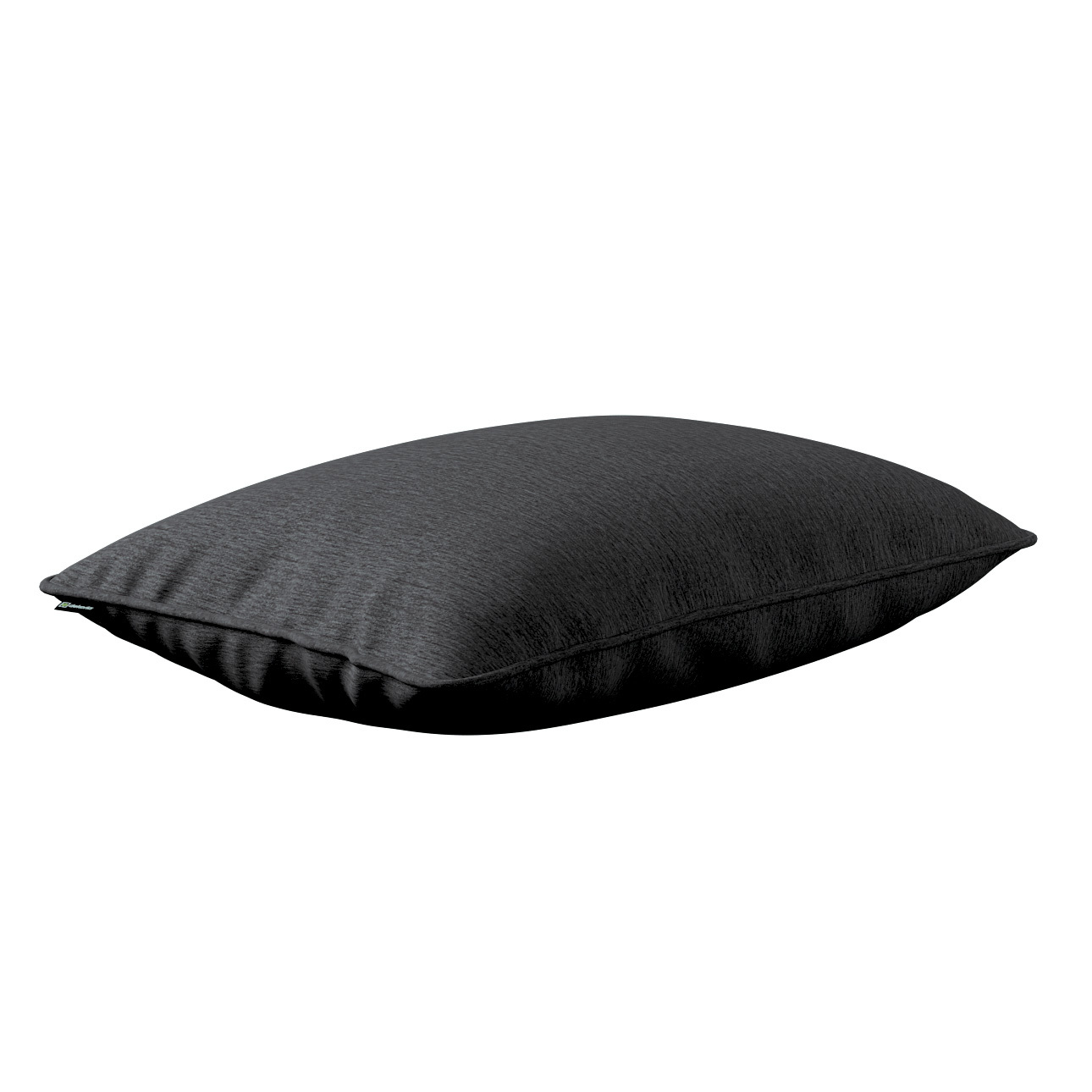 Kissenhülle Gabi mit Paspel 60x40cm, stahlgrau, 60 x 40 cm, Chenille (160-3 günstig online kaufen