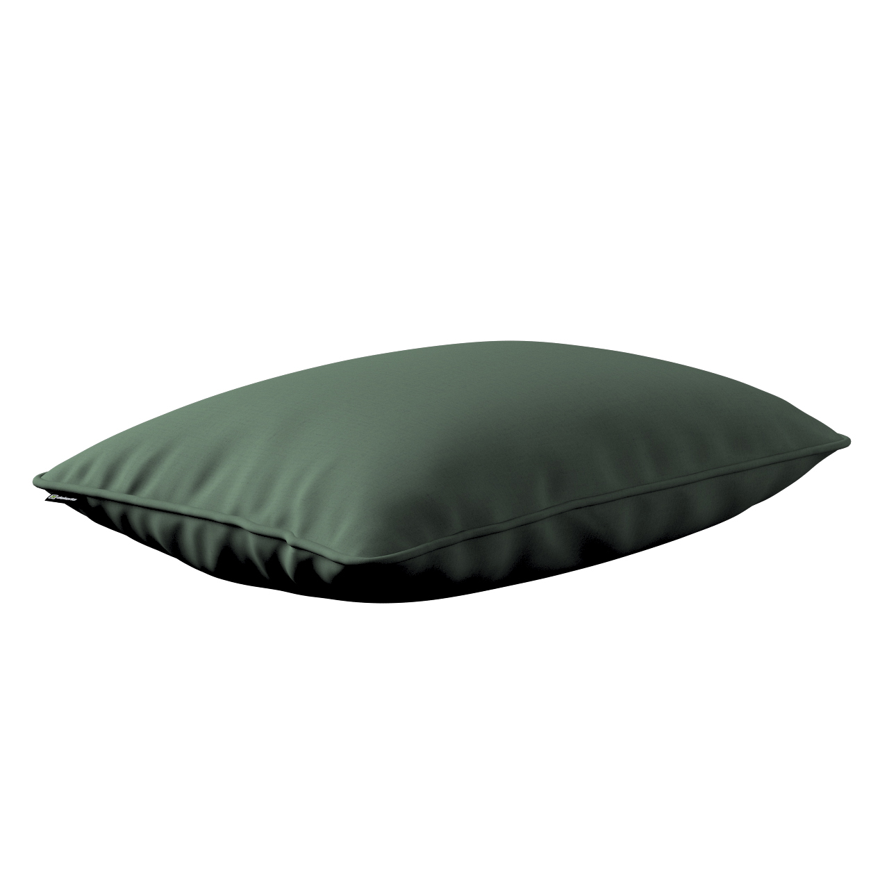 Kissenhülle Gabi mit Paspel 60x40cm, grün, 60 x 40 cm, Leinen (159-08) günstig online kaufen