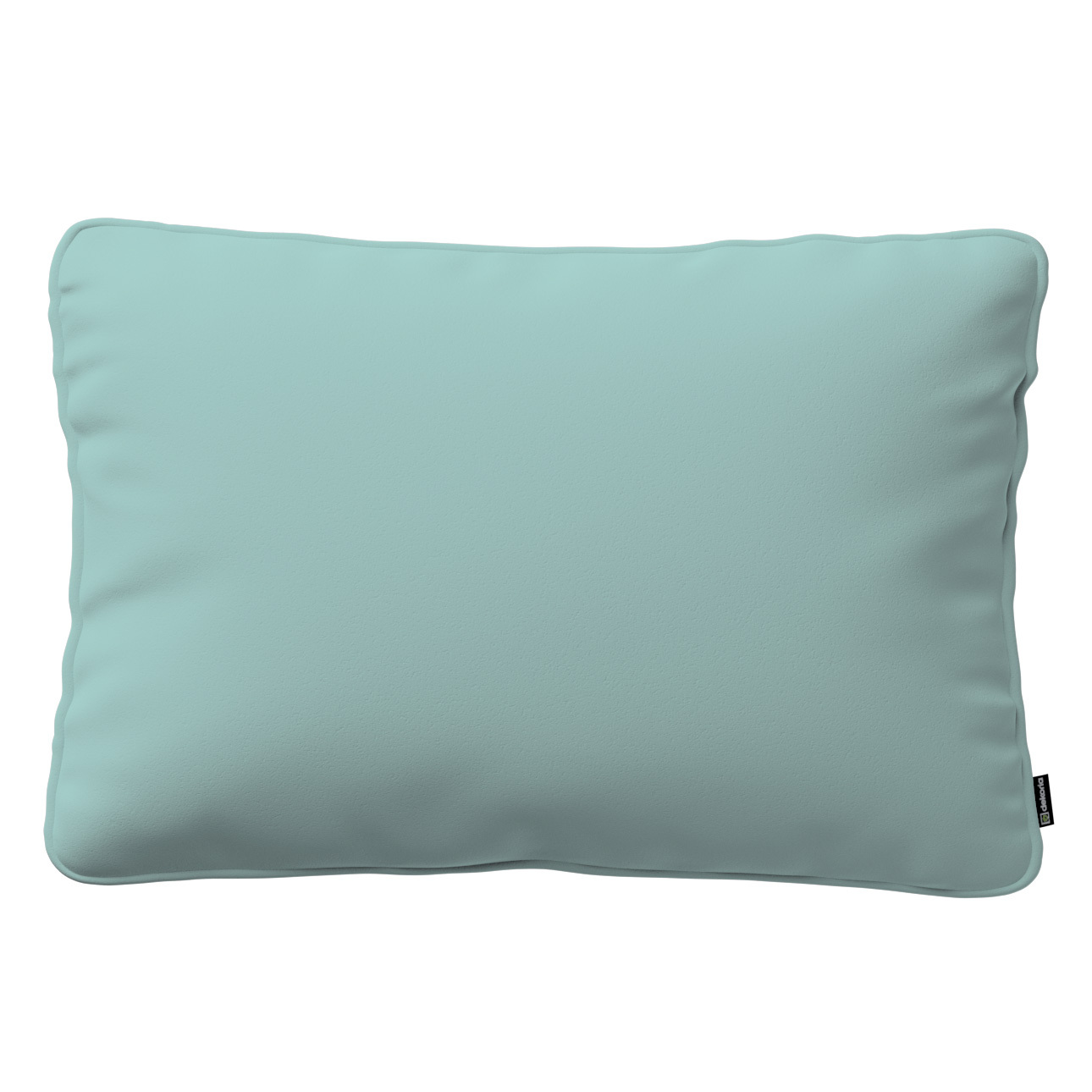 Kissenhülle Gabi mit Paspel 60x40cm, türkis, 60 x 40 cm, Crema (144-72) günstig online kaufen