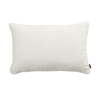 Pudebetræk<br/>Gabi med kant 60x40cm 60 x 40 cm fra kollektionen Boucle Mist, Stof: 145-42