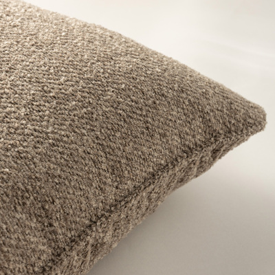 Pudebetræk<br/>Gabi med kant 60x40cm 60 x 40 cm fra kollektionen Boucle Mist, Stof: 145-45