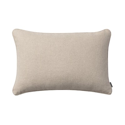 Pudebetræk<br/>Gabi med kant 60x40cm 60 x 40 cm fra kollektionen Hemp Blend, Stof: 159-32