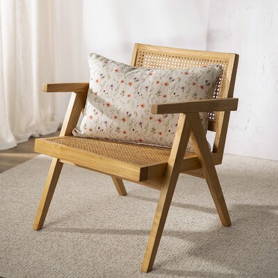 Gabi piped cushion cover 60x40cm