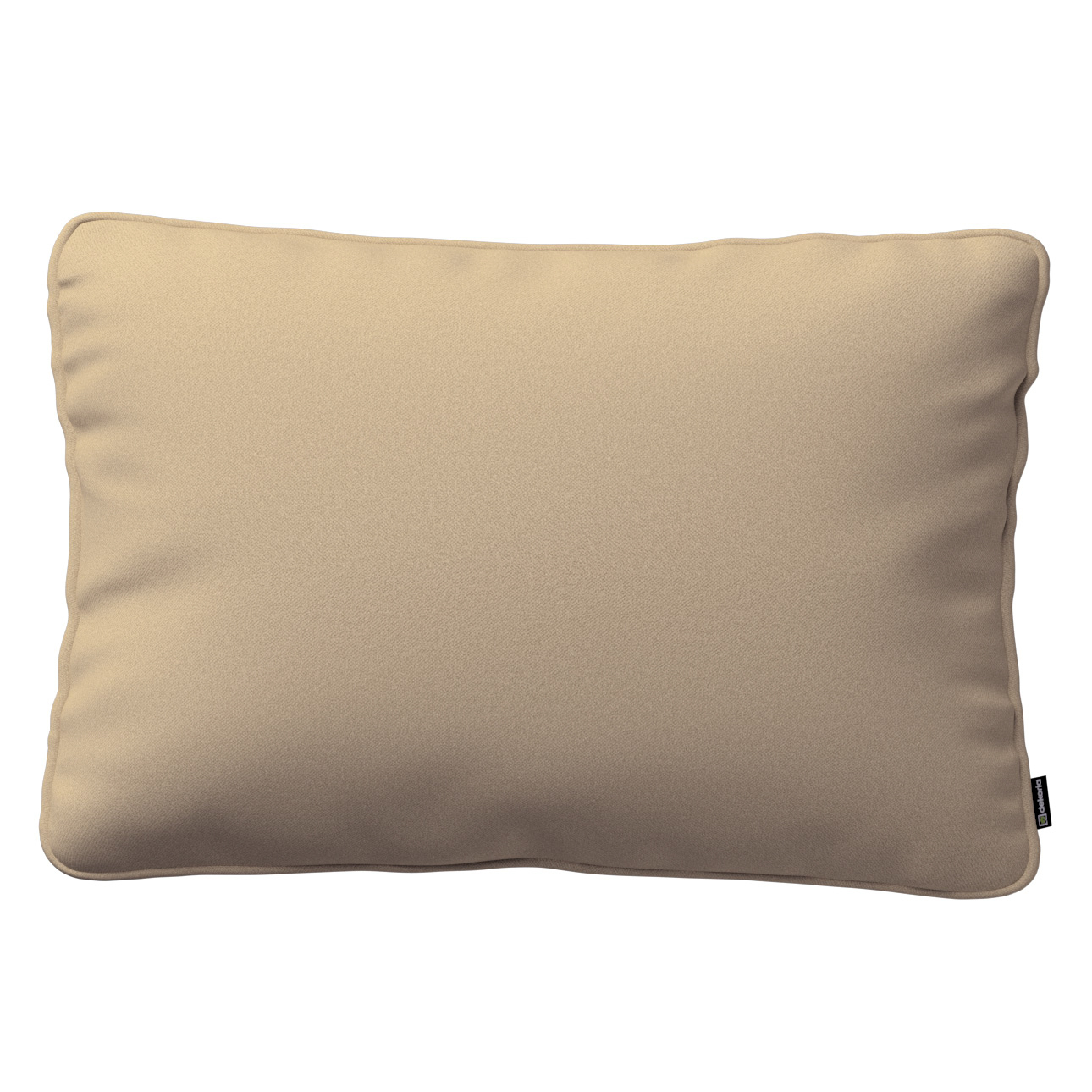 Kissenhülle Gabi mit Paspel 60x40cm, beige, 60 x 40 cm, Living Loop (162-43)