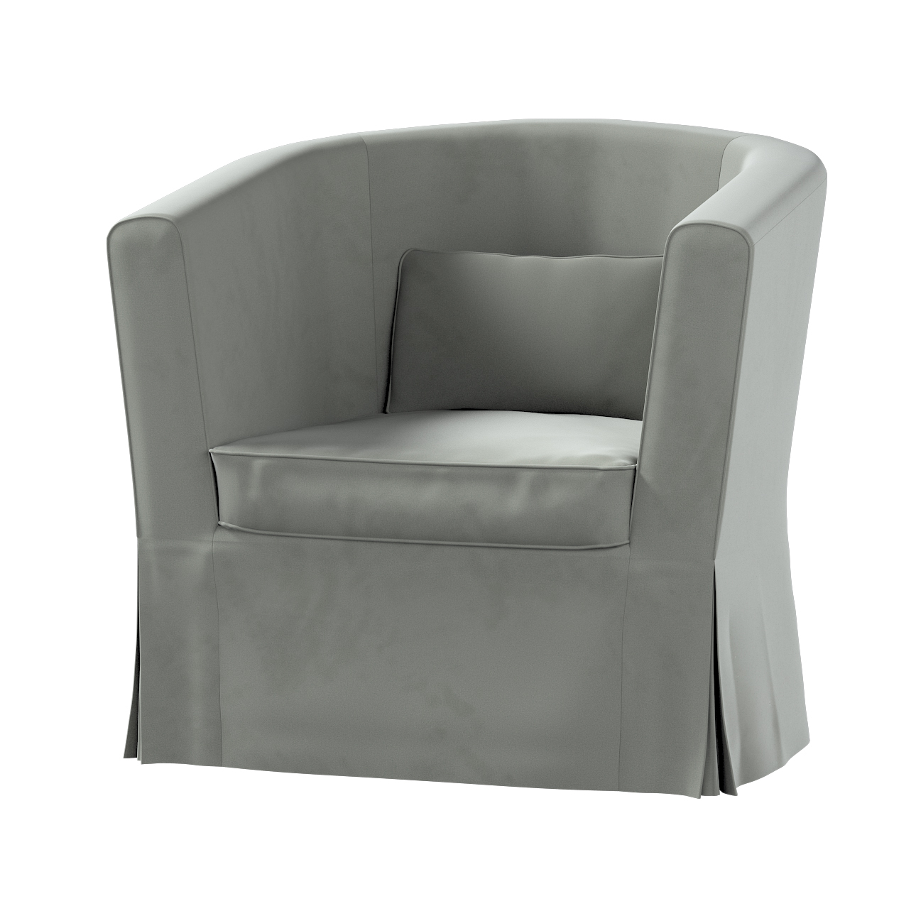 Ikea tub chair cover grey sale