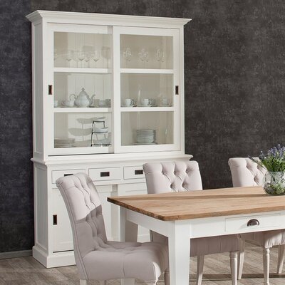 Witryna Milton z 4 szufladami 144x53x226cm 144 x 53 x 226 cm