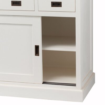 Witryna Milton z 4 szufladami 144x53x226cm 144 x 53 x 226 cm